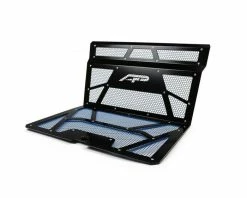 Agency Power Polaris RZR XP 1000/Turbo Vented Engine Cover (Gloss Black/Blue)