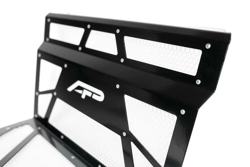 Agency Power Polaris RZR XP 1000/Turbo Vented Engine Cover (Gloss Black/White) - Image 2