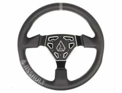 Assault Industries Navigator Leather Steering Wheel (White)