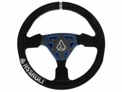 Assault Industries Navigator Suede Steering Wheel (Blue)