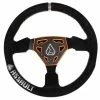 Assault Industries Navigator Suede Steering Wheel (Orange)