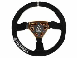 Assault Industries Navigator Suede Steering Wheel (Orange)