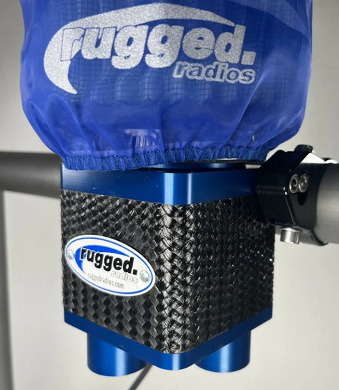 Axia Alloys Bar Mount For Rugged Radios Mac Air Helmet Pumper (Pair) - Image 2