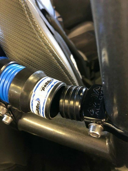 Axia Alloys Helmet Race Air Pumper Hose Plug Mount - Image 4