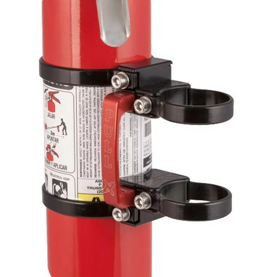 Axia Alloys Quick Release Fire Extinguisher Mount With Red 2.5lb Amerex - Image 2