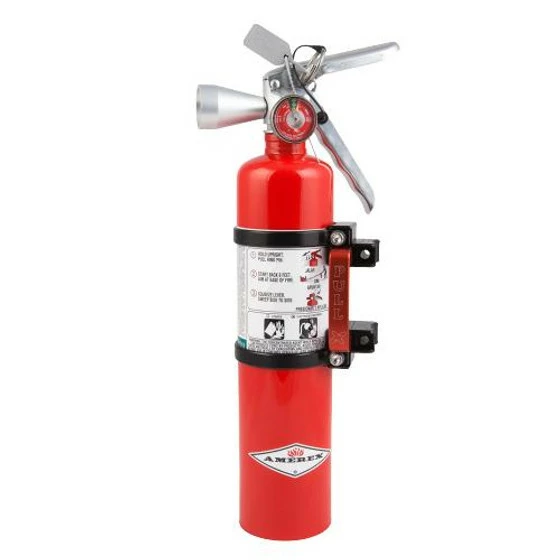 Axia Alloys Quick Release Fire Extinguisher Mount With Red 2.5lb Halotron - Image 3