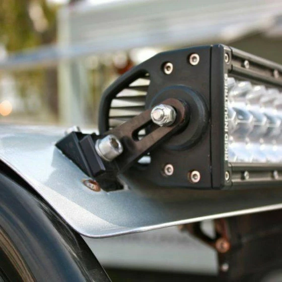 Axia Alloys LED Light Bar Mount End Mount 8 Mm 5/16″ End Mount - Image 4