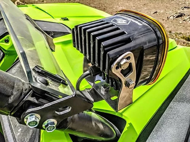 Bosman Designs Honda Talon EXTENDED Lower A Pillar Light Mount - Image 4