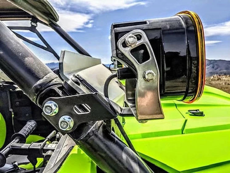 Bosman Designs Honda Talon EXTENDED Lower A Pillar Light Mount - Image 2