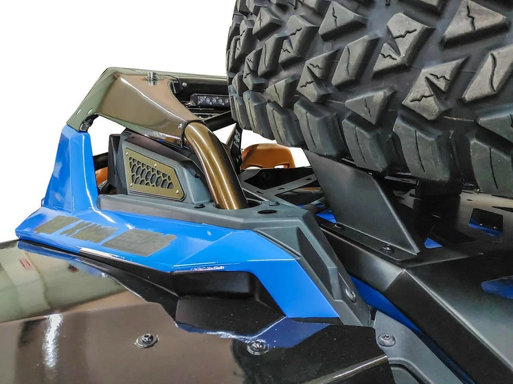 DRT Motorsports Polaris RZR Pro R Oversize Tire Carrier Mount - Image 13