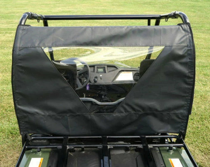 Falcon Ridge Honda Pioneer 500 | 520 Rear Soft Vinyl Panel Windshield - Image 2