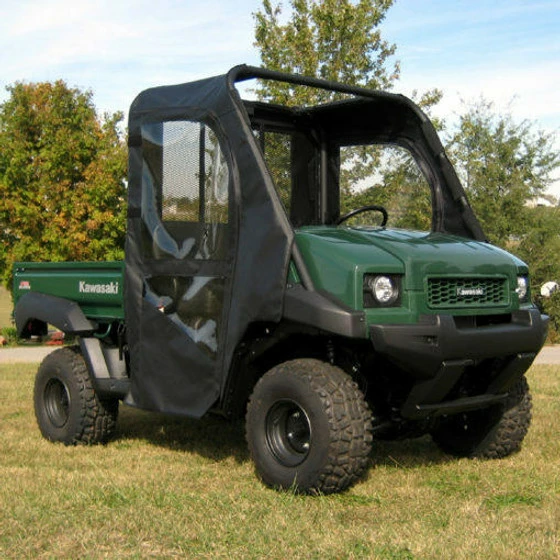 Falcon Ridge Kawasaki Mule 3000 | 3010 | 4000 | 4010 Doors Rear Soft Windshield