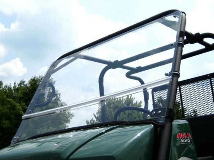 Falcon Ridge Kawasaki Mule 4000 | 4010 Trans Folding Front Windshield - Image 2