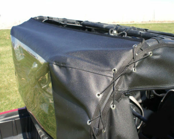 Falcon Ridge Kawasaki Teryx4 Door Rear Soft Vinyl Windshield - Image 5