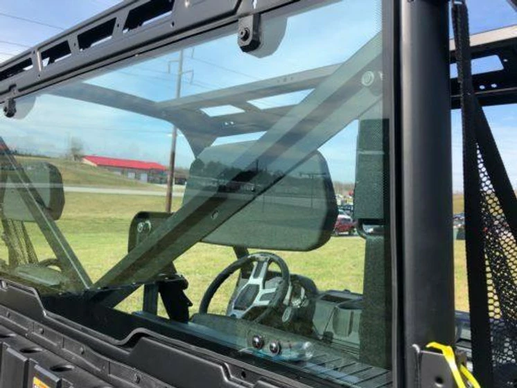 Falcon Ridge Polaris Ranger Full Size Pro Fit Cage Glass Rear Windshield - Image 4