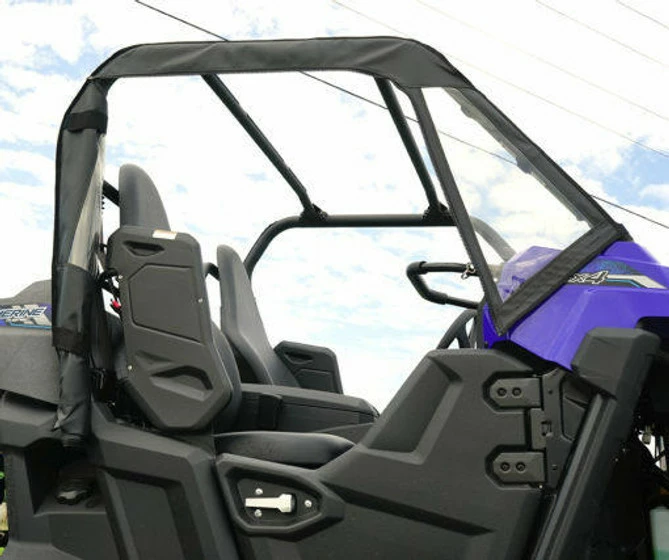 Falcon Ridge Yamaha Wolverine Doors Rear Soft Windshield - Image 4