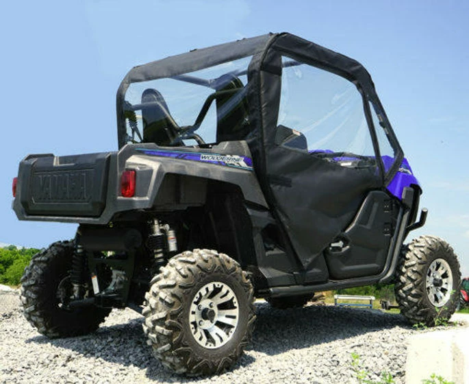 Falcon Ridge Yamaha Wolverine Doors Rear Soft Windshield