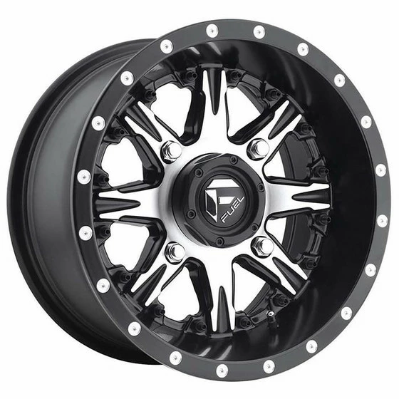 Fuel Off-Road Fuel Offroad D541 Nutz UTV Wheel (Matte Black Machined)