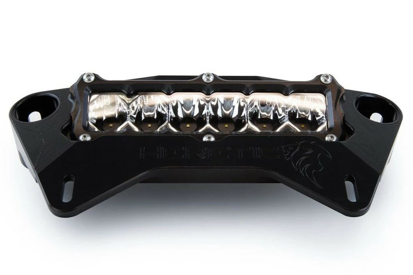 Heretic Studio Can Am Maverick X3 Amber Shock Tower LED Light Bar Mount - Image 4