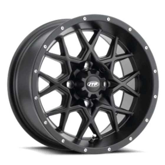 ITP Tires Hurricane UTV Wheel (14x7) (4x156) (Matte Black)