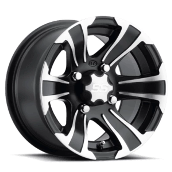 ITP Tires SS Alloy SS312 UTV Wheel (12x7) (4x137) (Black)