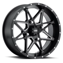 ITP Tires Tornado UTV Wheel (14x7) (4x136) (Matte Black)