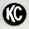 KC HiLiTES 6" Plastic Cover (Black With White Logo)