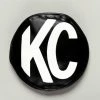 KC HiLiTES 6" Vinyl Cover (Black With White Logo)
