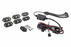 KC HiLiTES C-Series RGB LED Rock Light Kit (6 Pc)