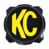 KC HiLiTES Gravity Pro6 Black Light Cover With Yellow Logo