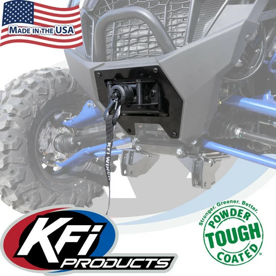 KFI Polaris RZR Pro XP Winch Mount - Image 2