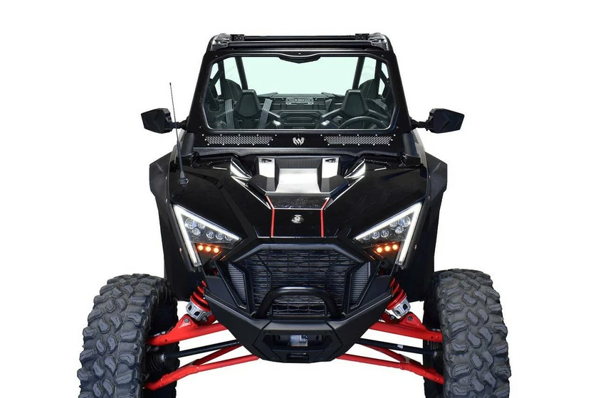 Moto Armor Polaris RZR Pro XP Full Glass Windshield (Two Vent Model)