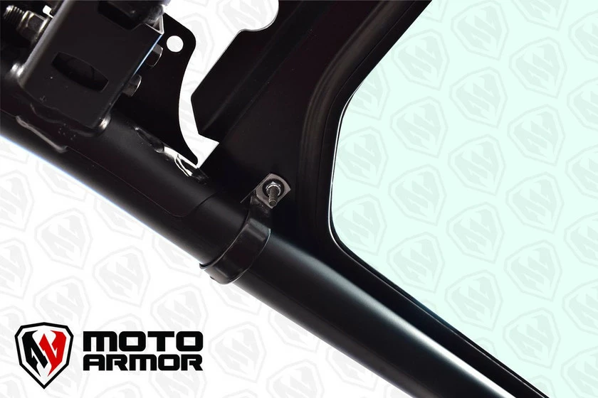 Moto Armor Polaris RZR Pro XP Full Glass Windshield (Two Vent Model) - Image 3