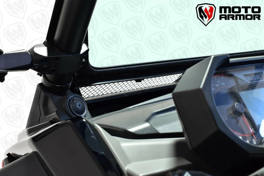 Moto Armor Polaris RZR Pro XP Full Glass Windshield (Two Vent Model) - Image 4