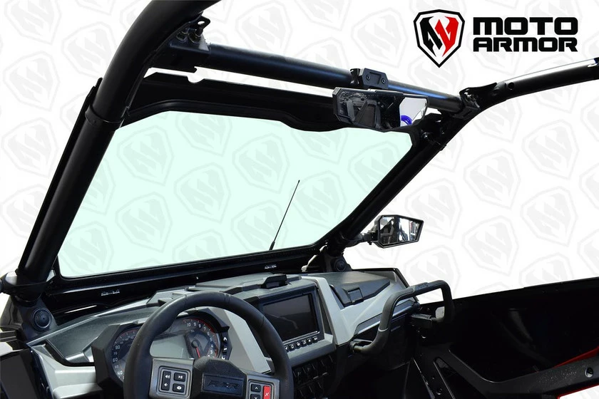 Moto Armor Polaris RZR Pro XP Full Glass Windshield (Two Vent Model) - Image 6