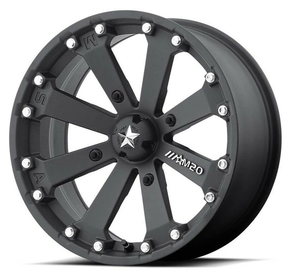 MSA M20 Kore UTV Wheel (14X7) (4X115) (Satin Black)
