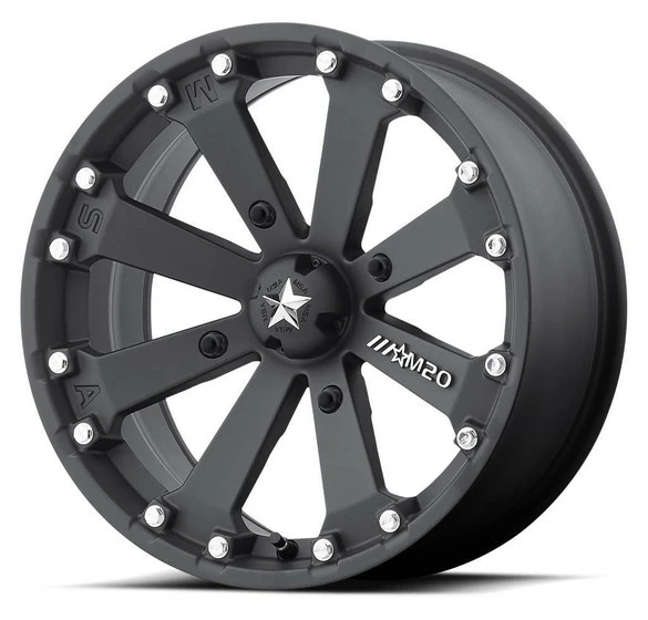 MSA M20 Kore UTV Wheel (14X7)(4X110) (Satin Black)