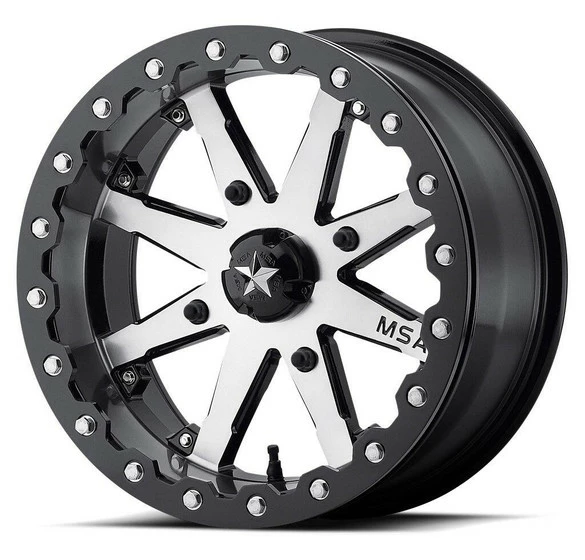MSA M21 Lok UTV Wheel (14X10) (4X110) (Charcoal Tint)