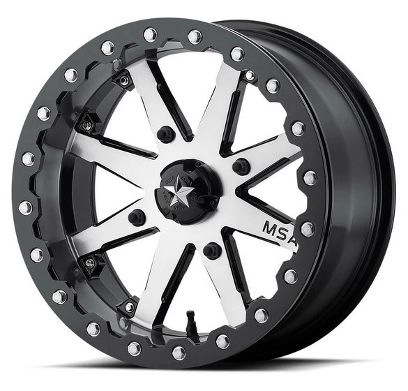 MSA M21 Lok UTV Wheel (14X7) (4X156) (Charcoal Tint)