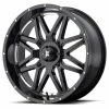 MSA M26 Vibe UTV Wheel (16X7) (4X137) (Milled Gloss Black)