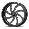 MSA M36 Switch UTV Wheel (18X7) (4X137) (Gloss Black Milled)