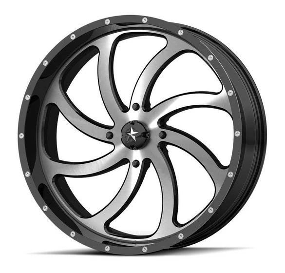 MSA M36 Switch UTV Wheel (22X7) (4X137) (Gloss Black Machined)