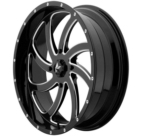 MSA M36 Switch UTV Wheel (24X7) (4X156) (Gloss Black Milled) - Image 4