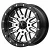 MSA M37 Brute Beadlock UTV Wheel (18X7) (4X156) (Gloss Black Machined)