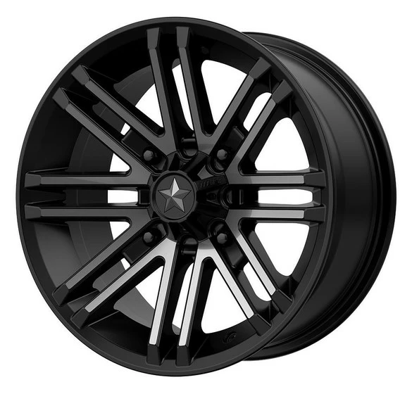 MSA M40 Rogue UTV Wheel (14X7) (4X110) (Satin Black Titanium Tint)