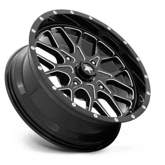 MSA M45 Portal UTV Wheel (20X7) (4X156) (Gloss Black Milled) - Image 3