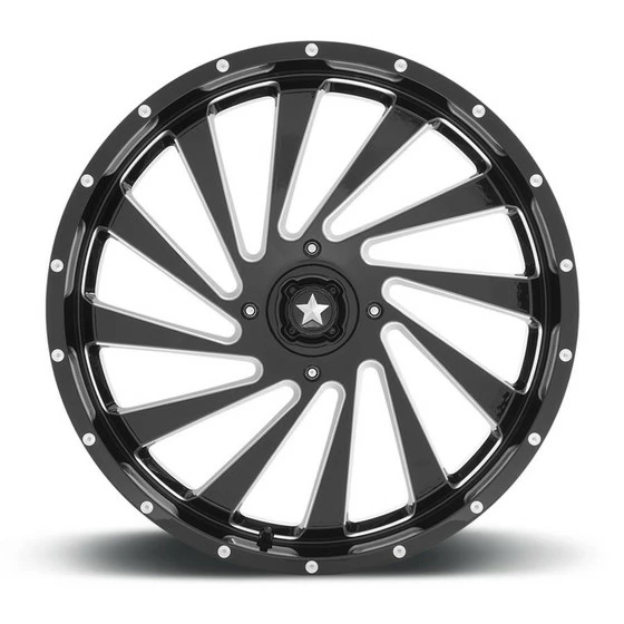 MSA M46 Blade UTV Wheel (20X7) (4X156) (Gloss Black) - Image 3