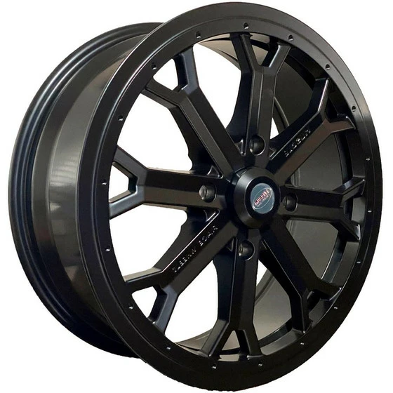 Muscle Race Wheels 18″ Cast Beadlock UTV Wheel (18x7) (60mm) (4X137) (Black) - Image 2