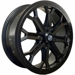 Muscle Race Wheels 18″ Cast Beadlock UTV Wheel (18x7) (60mm) (4X156) (Black)