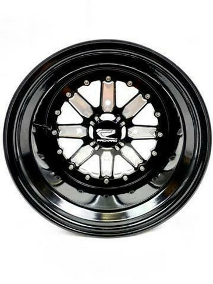 Packard Performance Import UTV Wheel Set (15x7 And 15x11) (4x137) (Gloss Black)